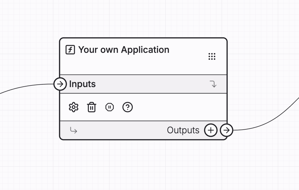 Your application